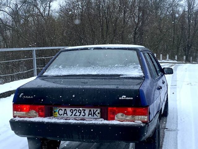 Синий ВАЗ 21099, объемом двигателя 1.6 л и пробегом 311 тыс. км за 1350 $, фото 2 на Automoto.ua