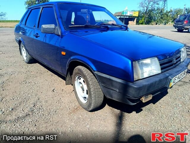 Синий ВАЗ 21099, объемом двигателя 1.6 л и пробегом 0 тыс. км за 1450 $, фото 1 на Automoto.ua