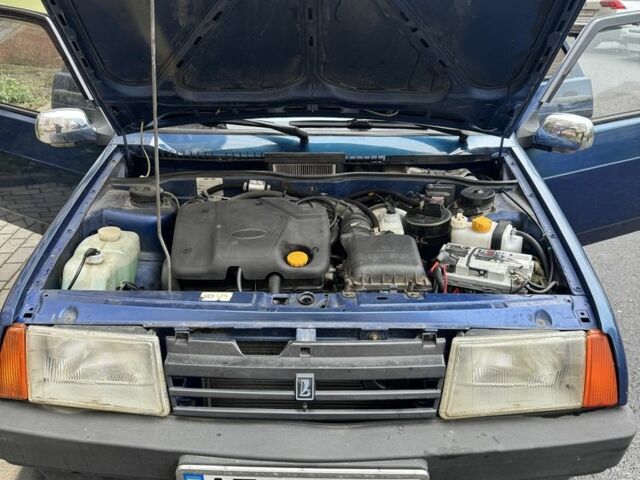 Синій ВАЗ 21099, об'ємом двигуна 1.6 л та пробігом 289 тис. км за 2300 $, фото 7 на Automoto.ua