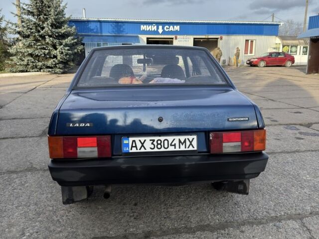 Синий ВАЗ 21099, объемом двигателя 1.6 л и пробегом 138 тыс. км за 1350 $, фото 6 на Automoto.ua