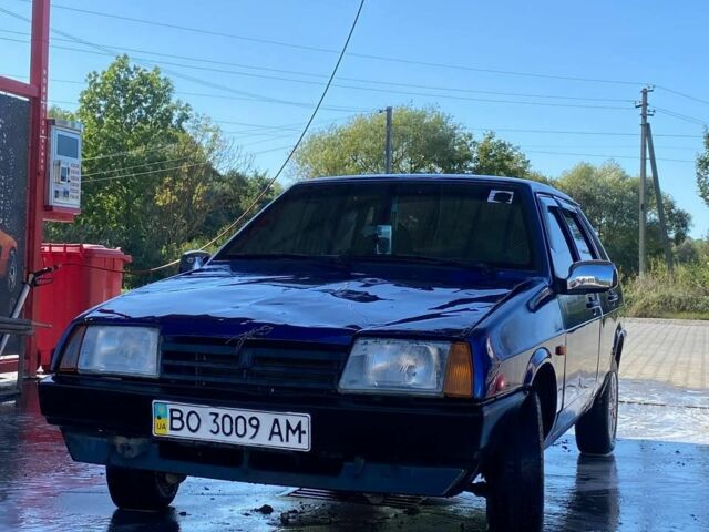 Синий ВАЗ 21099, объемом двигателя 0 л и пробегом 500 тыс. км за 600 $, фото 1 на Automoto.ua
