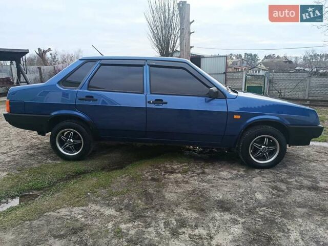 Синий ВАЗ 21099, объемом двигателя 1.6 л и пробегом 94 тыс. км за 2750 $, фото 9 на Automoto.ua