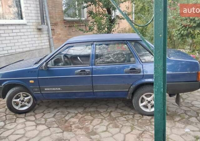Синій ВАЗ 21099, об'ємом двигуна 1.6 л та пробігом 150 тис. км за 2300 $, фото 9 на Automoto.ua