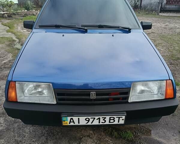 Синий ВАЗ 21099, объемом двигателя 1.6 л и пробегом 94 тыс. км за 2750 $, фото 6 на Automoto.ua