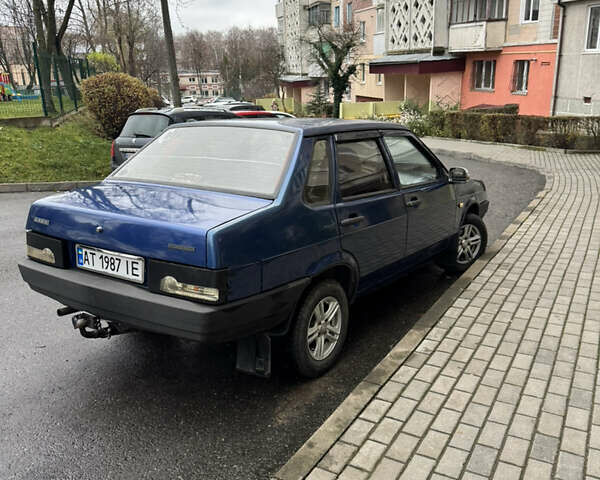 Синій ВАЗ 21099, об'ємом двигуна 1.6 л та пробігом 289 тис. км за 2300 $, фото 9 на Automoto.ua