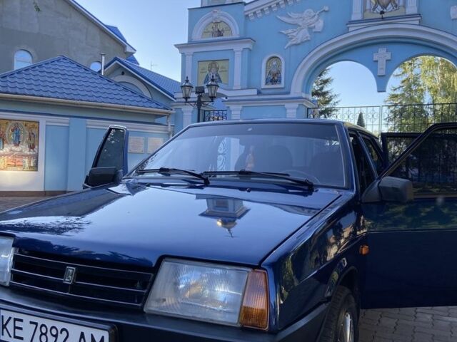 Синий ВАЗ 21099, объемом двигателя 1.6 л и пробегом 180 тыс. км за 2650 $, фото 11 на Automoto.ua