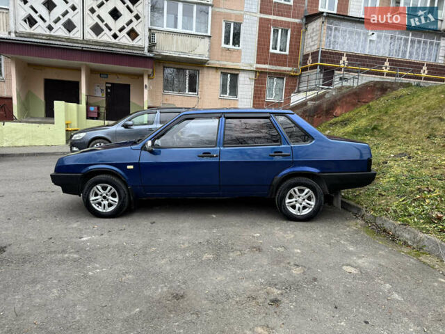 Синій ВАЗ 21099, об'ємом двигуна 1.6 л та пробігом 289 тис. км за 1850 $, фото 6 на Automoto.ua