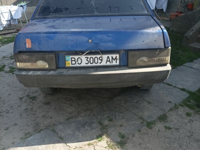 Синий ВАЗ 21099, объемом двигателя 1.5 л и пробегом 350 тыс. км за 650 $, фото 3 на Automoto.ua