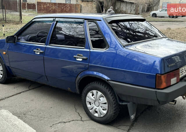 Синій ВАЗ 21099, об'ємом двигуна 1.6 л та пробігом 148 тис. км за 2100 $, фото 4 на Automoto.ua