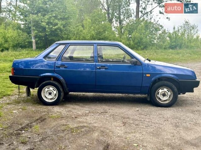 Синий ВАЗ 21099, объемом двигателя 1.6 л и пробегом 107 тыс. км за 2700 $, фото 4 на Automoto.ua