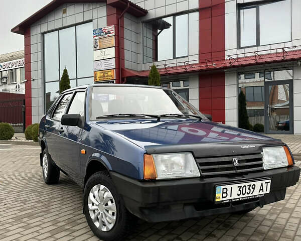 Синій ВАЗ 21099, об'ємом двигуна 1.6 л та пробігом 156 тис. км за 2400 $, фото 3 на Automoto.ua
