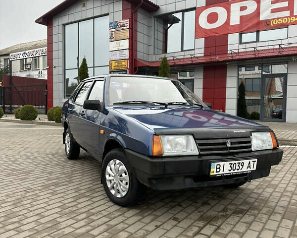 Синій ВАЗ 21099, об'ємом двигуна 1.6 л та пробігом 156 тис. км за 2400 $, фото 5 на Automoto.ua