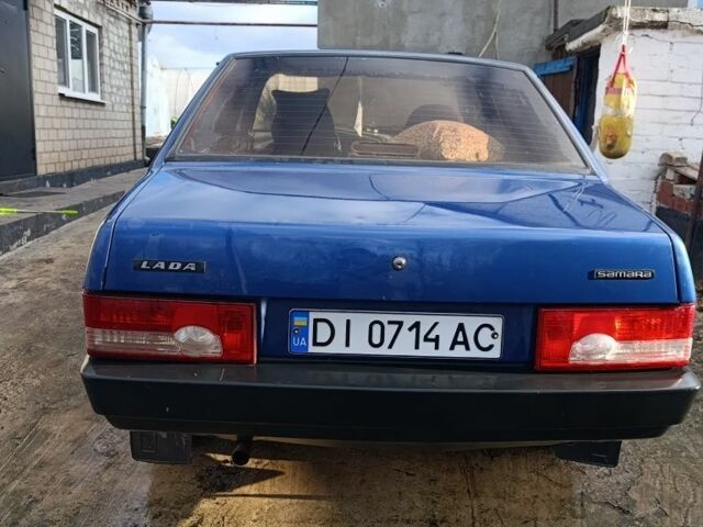 Синий ВАЗ 21099, объемом двигателя 1.6 л и пробегом 1 тыс. км за 1570 $, фото 1 на Automoto.ua