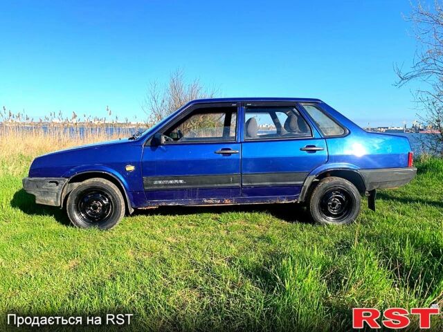 Синий ВАЗ 21099, объемом двигателя 1.6 л и пробегом 0 тыс. км за 1000 $, фото 3 на Automoto.ua