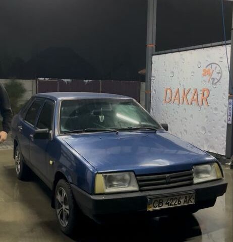 Синій ВАЗ 21099, об'ємом двигуна 1.6 л та пробігом 200 тис. км за 1800 $, фото 1 на Automoto.ua