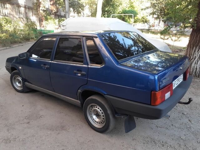 Синий ВАЗ 21099, объемом двигателя 1.6 л и пробегом 36 тыс. км за 2493 $, фото 1 на Automoto.ua