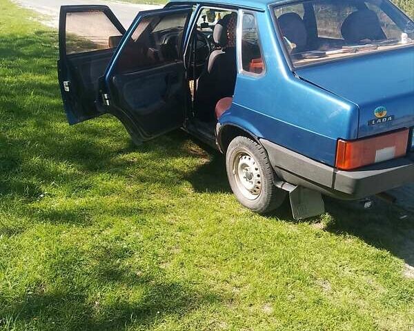 Синий ВАЗ 21099, объемом двигателя 1.6 л и пробегом 199 тыс. км за 1599 $, фото 1 на Automoto.ua