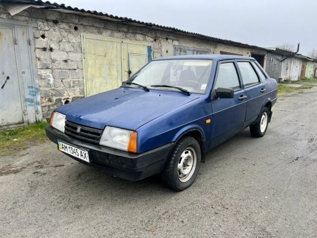 Синій ВАЗ 21099, об'ємом двигуна 1.6 л та пробігом 181 тис. км за 1450 $, фото 11 на Automoto.ua