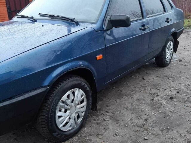 Синій ВАЗ 21099, об'ємом двигуна 1.6 л та пробігом 186 тис. км за 1600 $, фото 5 на Automoto.ua