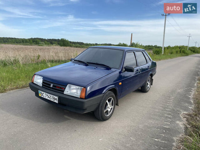 Синій ВАЗ 21099, об'ємом двигуна 1.6 л та пробігом 110 тис. км за 1800 $, фото 4 на Automoto.ua