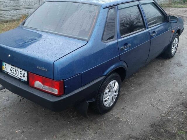 Синій ВАЗ 21099, об'ємом двигуна 1.6 л та пробігом 186 тис. км за 1600 $, фото 3 на Automoto.ua