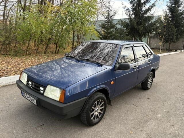 Синий ВАЗ 21099, объемом двигателя 1.6 л и пробегом 160 тыс. км за 2100 $, фото 6 на Automoto.ua