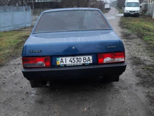 Синій ВАЗ 21099, об'ємом двигуна 1.6 л та пробігом 186 тис. км за 1600 $, фото 2 на Automoto.ua