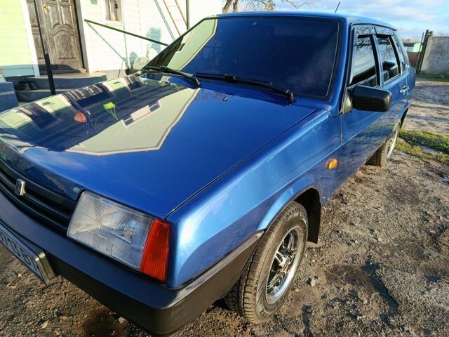 Синий ВАЗ 21099, объемом двигателя 0 л и пробегом 94 тыс. км за 2650 $, фото 6 на Automoto.ua