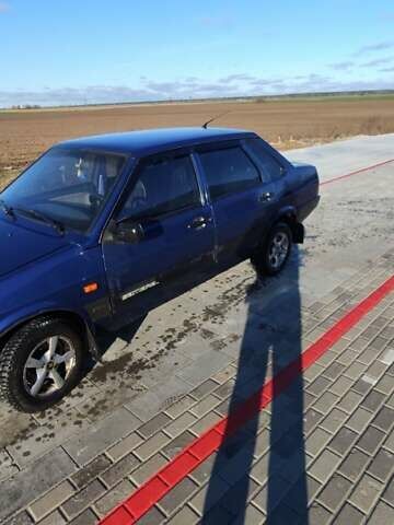 Синий ВАЗ 21099, объемом двигателя 1.6 л и пробегом 260 тыс. км за 1200 $, фото 3 на Automoto.ua