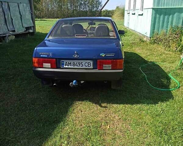 Синий ВАЗ 21099, объемом двигателя 1.6 л и пробегом 130 тыс. км за 2700 $, фото 4 на Automoto.ua