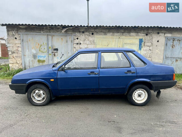 Синій ВАЗ 21099, об'ємом двигуна 1.6 л та пробігом 181 тис. км за 1450 $, фото 2 на Automoto.ua