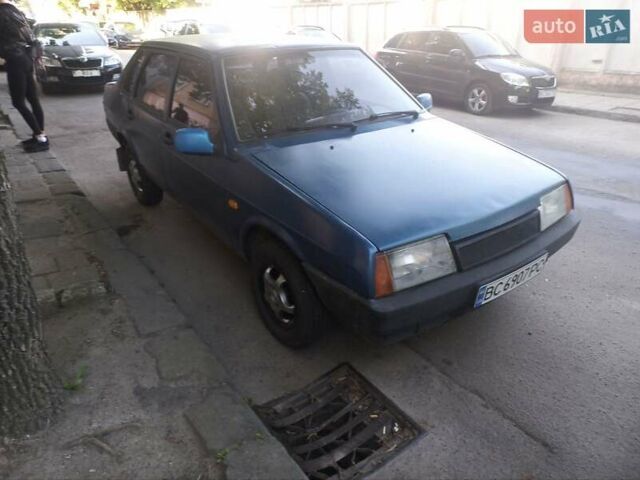 Синий ВАЗ 21099, объемом двигателя 1.6 л и пробегом 239 тыс. км за 1300 $, фото 3 на Automoto.ua