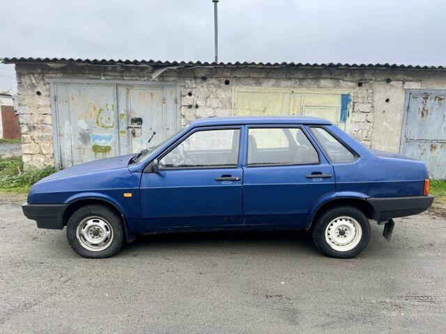 Синій ВАЗ 21099, об'ємом двигуна 1.6 л та пробігом 181 тис. км за 1450 $, фото 13 на Automoto.ua