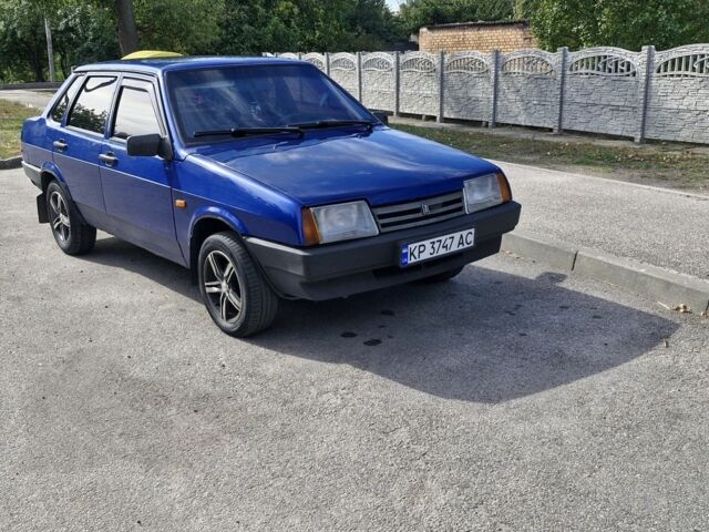 Синій ВАЗ 21099, об'ємом двигуна 1.6 л та пробігом 300 тис. км за 2250 $, фото 3 на Automoto.ua