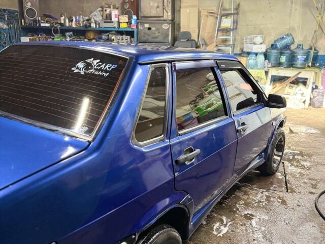 Синий ВАЗ 21099, объемом двигателя 1.6 л и пробегом 1 тыс. км за 2100 $, фото 11 на Automoto.ua