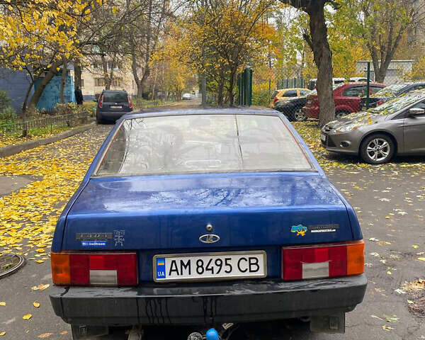Синий ВАЗ 21099, объемом двигателя 1.6 л и пробегом 130 тыс. км за 3000 $, фото 3 на Automoto.ua