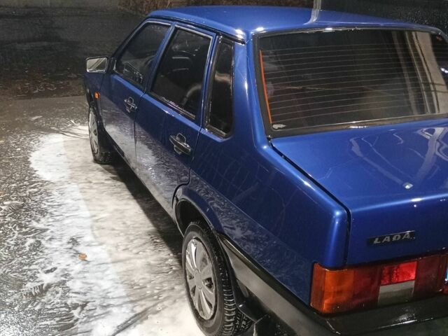 Синий ВАЗ 21099, объемом двигателя 1.6 л и пробегом 190 тыс. км за 2100 $, фото 11 на Automoto.ua