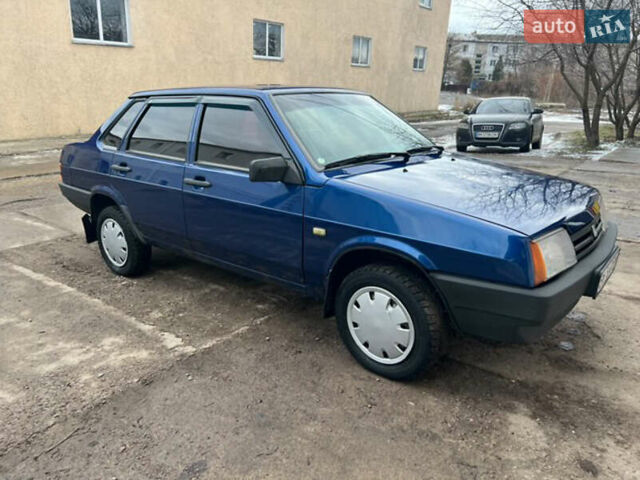 Синий ВАЗ 21099, объемом двигателя 1.6 л и пробегом 150 тыс. км за 2700 $, фото 1 на Automoto.ua