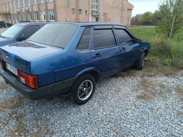Синій ВАЗ 21099, об'ємом двигуна 1.6 л та пробігом 90 тис. км за 2400 $, фото 1 на Automoto.ua