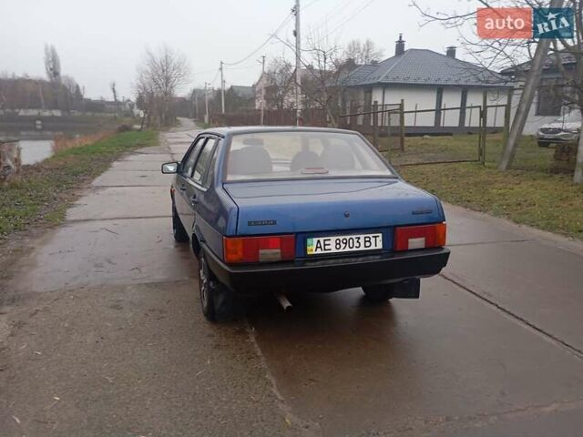 Синій ВАЗ 21099, об'ємом двигуна 1.6 л та пробігом 250 тис. км за 1850 $, фото 3 на Automoto.ua