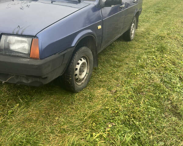 Синий ВАЗ 21099, объемом двигателя 1.6 л и пробегом 180 тыс. км за 1500 $, фото 1 на Automoto.ua