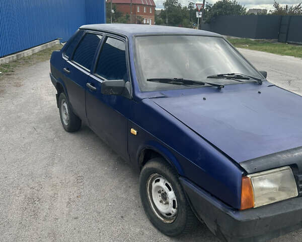 Синій ВАЗ 21099, об'ємом двигуна 1.6 л та пробігом 555 тис. км за 1100 $, фото 1 на Automoto.ua