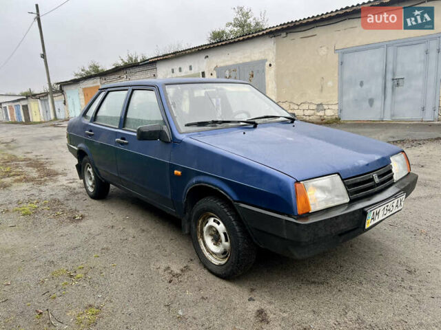 Синій ВАЗ 21099, об'ємом двигуна 1.6 л та пробігом 181 тис. км за 1450 $, фото 13 на Automoto.ua