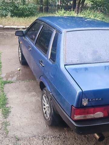 Синій ВАЗ 21099, об'ємом двигуна 1.6 л та пробігом 187 тис. км за 1650 $, фото 11 на Automoto.ua