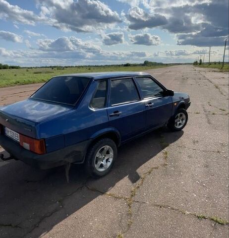 Синий ВАЗ 21099, объемом двигателя 1.6 л и пробегом 135 тыс. км за 2600 $, фото 5 на Automoto.ua