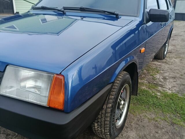 Синій ВАЗ 21099, об'ємом двигуна 1 л та пробігом 94 тис. км за 2750 $, фото 2 на Automoto.ua