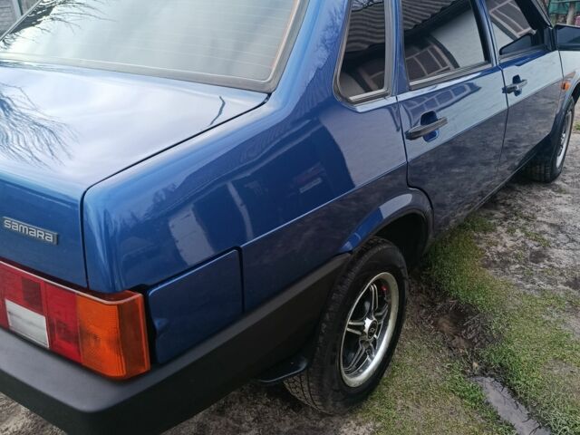 Синій ВАЗ 21099, об'ємом двигуна 1 л та пробігом 94 тис. км за 2750 $, фото 4 на Automoto.ua