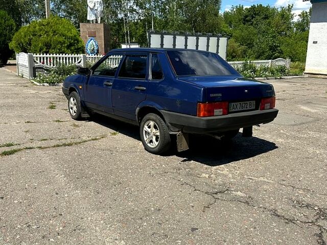 Синий ВАЗ 21099, объемом двигателя 1.6 л и пробегом 0 тыс. км за 1300 $, фото 3 на Automoto.ua