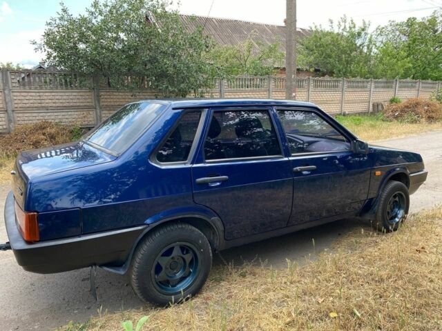 Синій ВАЗ 21099, об'ємом двигуна 1.6 л та пробігом 150 тис. км за 2899 $, фото 10 на Automoto.ua