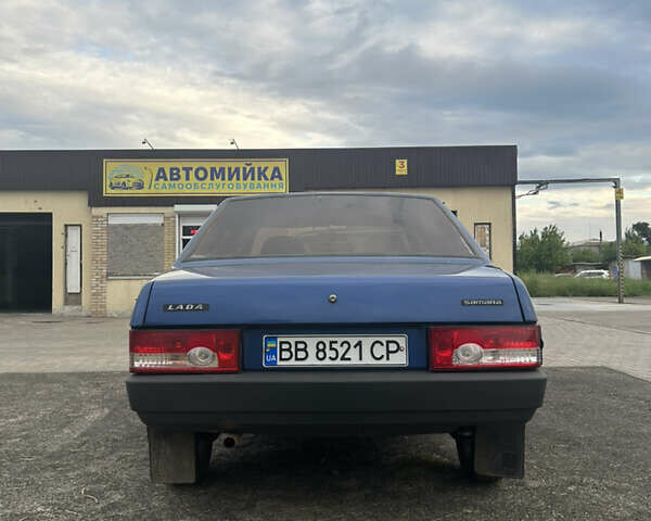 Синий ВАЗ 21099, объемом двигателя 1.6 л и пробегом 160 тыс. км за 1803 $, фото 4 на Automoto.ua